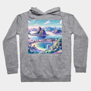 Rio de Janeiro Pão de Açúcar Illustration Hoodie